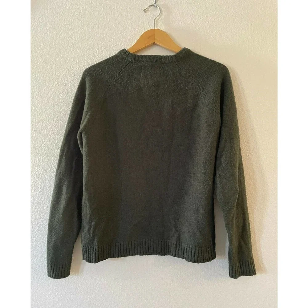Native Youth Size M Altitude Knit Men's Sweater Wool‎ Blend Crew Neck Pullover